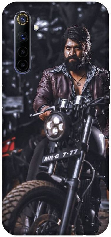 URCHIN Back Cover for Realme 6 pro KGF, kgf, rocky, kgf movie, Bike, Rocky bhai, kgf2  (Multicolor, Shock Proof, Pack of: 1)
