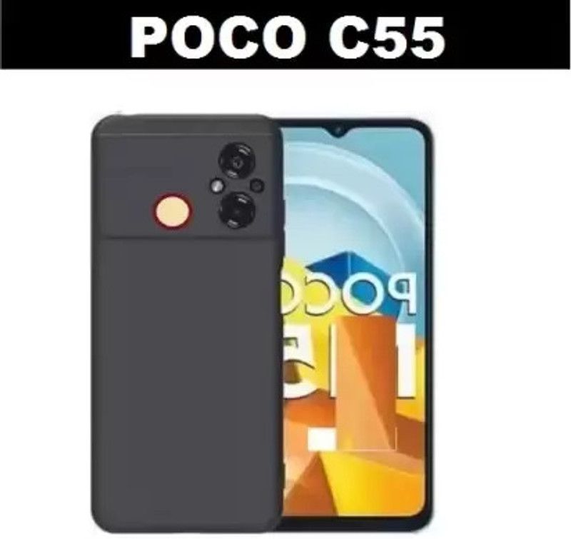 filbay Front & Back Case for Redmi 12c  (Black, Shock Proof, Silicon, Pack of: 4)