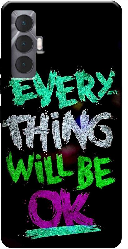StroFit Back Cover for Tecno Spark 8 Pro/Tecno 8 pro 2754  (Multicolor, Shock Proof, Silicon, Pack of: 1)