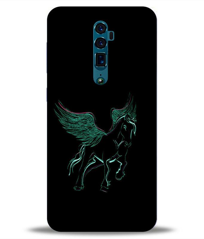 LETAPS Back Cover for Oppo Reno 10x zoom  (Black, Hard Case)