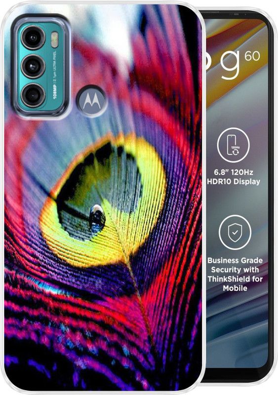 vipax Back Cover for Motorola G60, Motorola G40 Fusion  (Multicolor, Silicon)