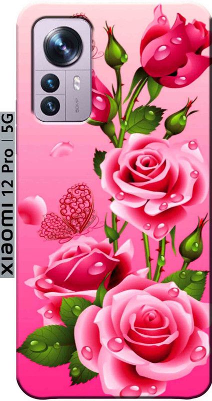 Rockerspot Back Cover for Redmi 12 Pro 5G/Xiaomi 12 Pro 5G 2530  (Multicolor, Flexible, Silicon, Pack of: 1)