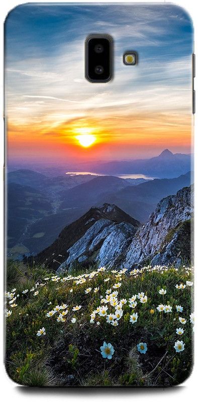 Afterglow Back Cover for SAMSUNG Galaxy J6 Plus BEAUTIFUL, FLOWERS, NATURE, ABSTRACT, TEXTURE  (Multicolor, Shock Proof, Pack of: 1)
