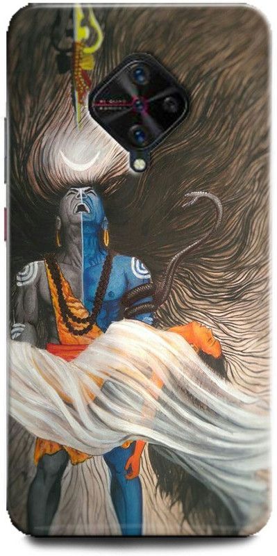 play fast Back Cover for Vivo S1 Pro/1920 ANGRY SHIV, SHIV JI, MAHADEV, JAI PARSHUNATH, LORD SHIVA  (Multicolor, Hard Case, Pack of: 1)
