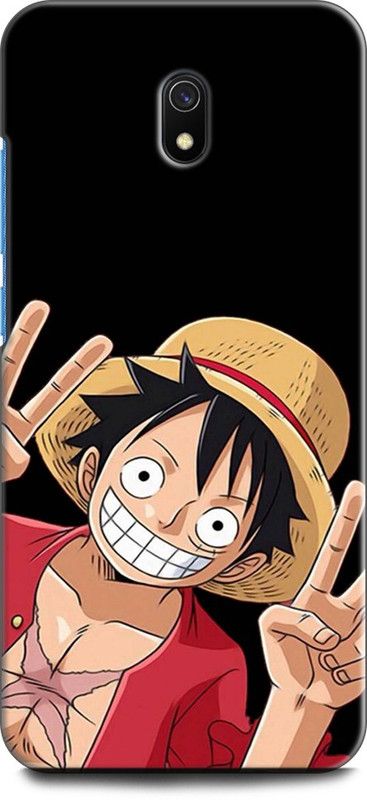 Wall Art Back Cover for Redmi 8A LUFFY, MONKEY D LUFFY, ONE PIECE, ANIME, ANIMATION, CARTOON  (Multicolor, Dual Protection, Pack of: 1)