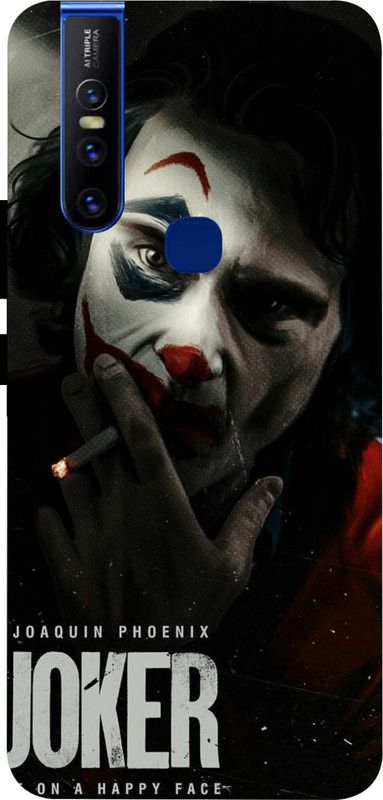 BUSINESS BUSTLE Back Cover for VIVO V15 ( Joker, Maskman )  (Multicolor, Hard Case)