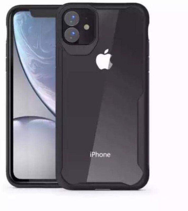 coverplay Back Cover for IPhone 11 Pro max  (Transparent, Silicon, Pack of: 1)