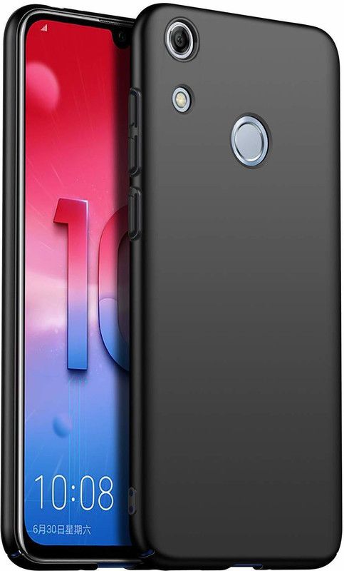 Elica Back Cover for Huawei Honor 8A  (Black, Silicon, Pack of: 1)