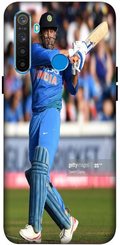 LUCKY MOBI.COM Back Cover for REALME NARZO 10 ( MS DHONI, CRICKETER) PRINTED BACK COVER  (Multicolor, Waterproof, Pack of: 1)