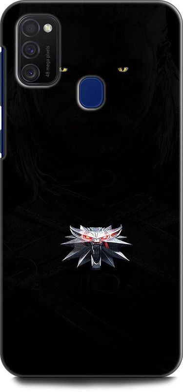 Afterglow Back Cover for SAMSUNG Galaxy M21 THE WITCHER, EYES, GERALT, WILD HUNT, WITCHER  (Multicolor, Shock Proof, Pack of: 1)