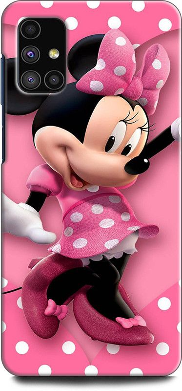 Afterglow Back Cover for SAMSUNG Galaxy M31s MINNIE MOUSE, MICKEY MOUSE, CARTOON, FUNNY, CUTE, LOVE, DISNEY  (Multicolor, Shock Proof, Pack of: 1)