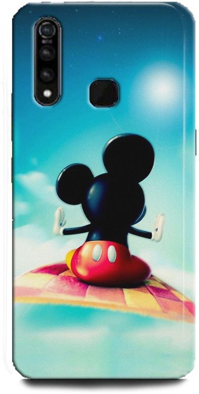 INDICRAFT Back Cover for Vivo Z1Pro, Vivo 1951, Mickey Mouse, Printed  (Multicolor, Shock Proof, Pack of: 1)
