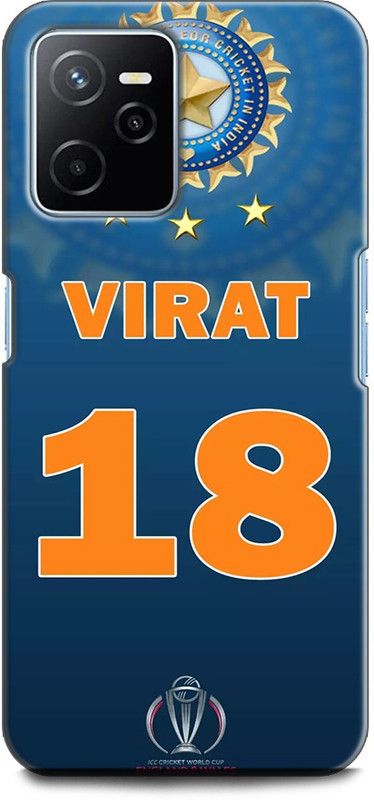 KEYCENT Back Cover for Realme Narzo 50A Prime, RMX3516 VIRAT KOHLI, PLAYER, CRICKETER, SPORTS, JERSEY  (Multicolor, Shock Proof, Pack of: 1)