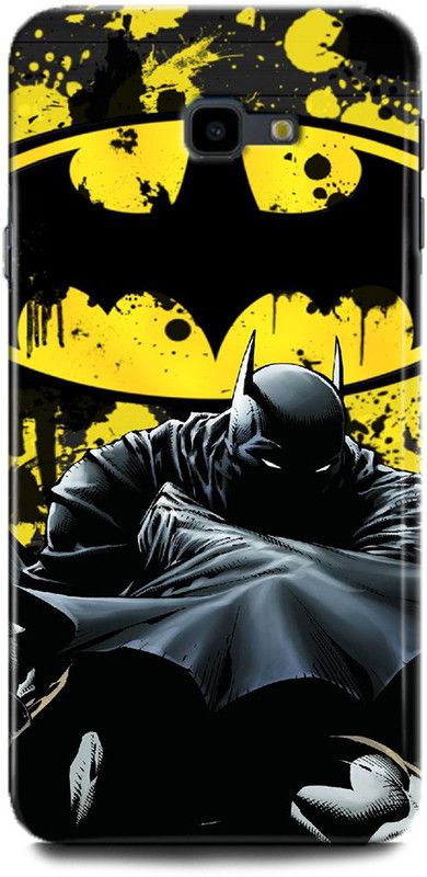WallCraft Back Cover for SAMSUNG Galaxy J4 Plus BATMAN, LOGO, MASK, ARKHAM CITY, SUPERHERO, DC COMICS  (Multicolor, Dual Protection, Pack of: 1)