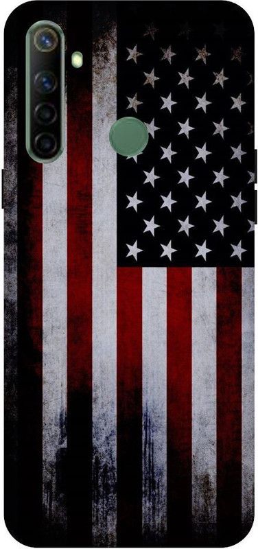 URCHIN Back Cover for Realme5i America flag, american , flsg of america, America flag  (Multicolor, Shock Proof, Pack of: 1)