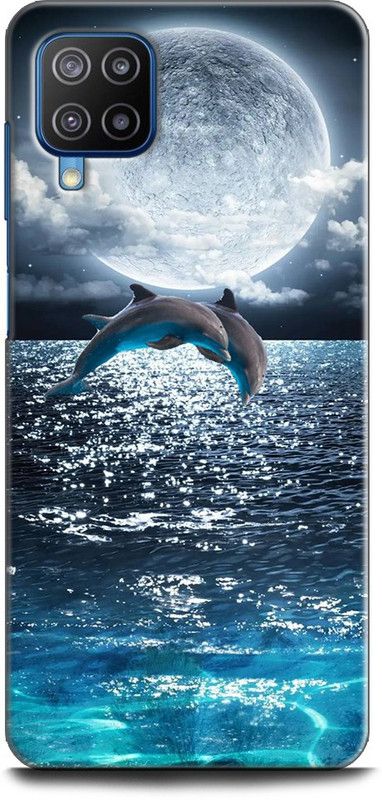 Afterglow Back Cover for SAMSUNG Galaxy F62  (Blue, Grey, Shock Proof, Pack of: 1)