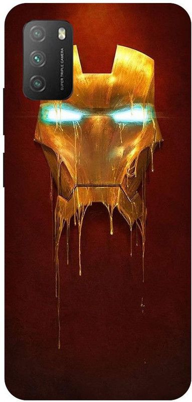 URCHIN Back Cover for Poco M3 Iron Man, Love You 3000, Superhero, Avengers,Tony Stark, comic  (Multicolor, Shock Proof)