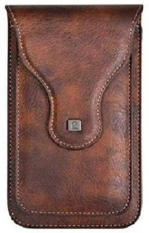Elica Pouch for Acer Liquid Z410  (Brown, Holster, Pack of: 1)