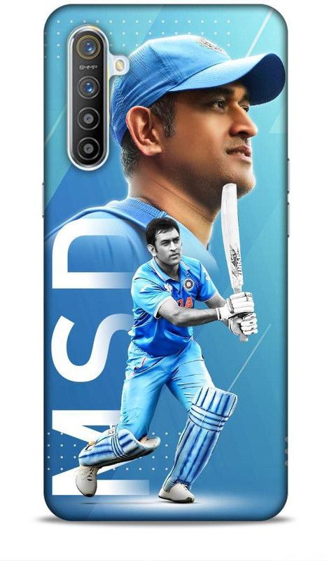 zingcart Back Cover for MSD Indian Jersey Printed Back Cover Case For REALME X2  (Multicolor, Hard Case, Pack of: 1)