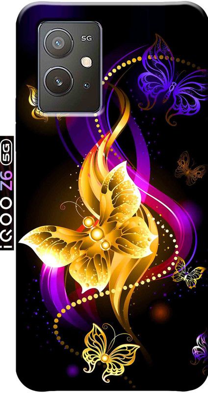 Rockerspot Back Cover for iQoo Z6 5G 2589  (Multicolor, Grip Case, Silicon, Pack of: 1)