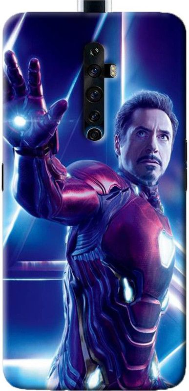 NDCOM Back Cover for OPPO Reno2 Z Avengers End Game Iron Man Printed  (Multicolor, Hard Case, Pack of: 1)