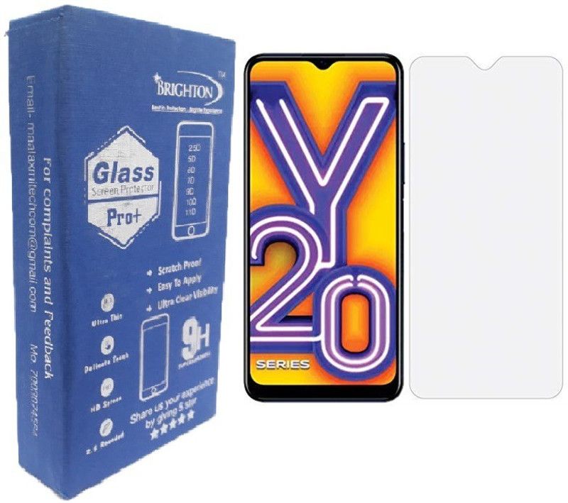 BRIGHTRON Screen Guard for Vivo Y20  (Pack of 1)