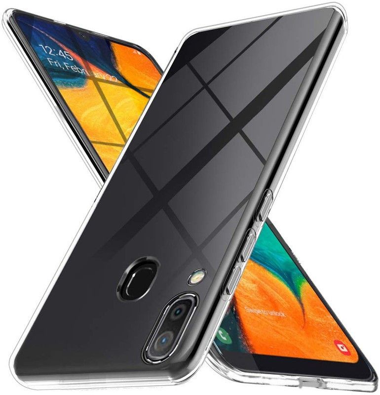FITSMART Back Cover for Samsung Galaxy A30  (Transparent, Hard Case, Pack of: 1)