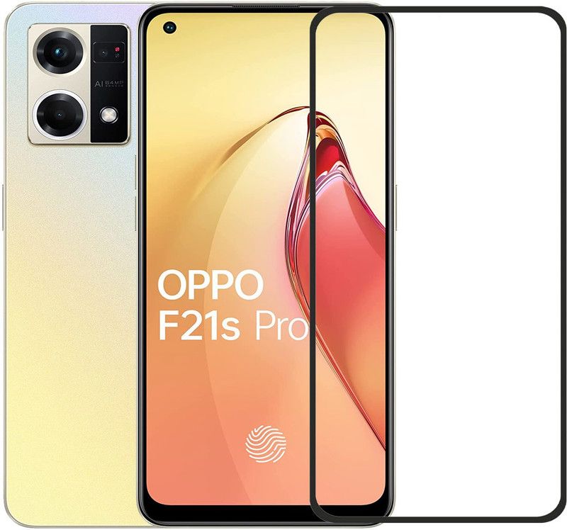 NSTAR Edge To Edge Tempered Glass for Oppo F21s Pro  (Pack of 1)