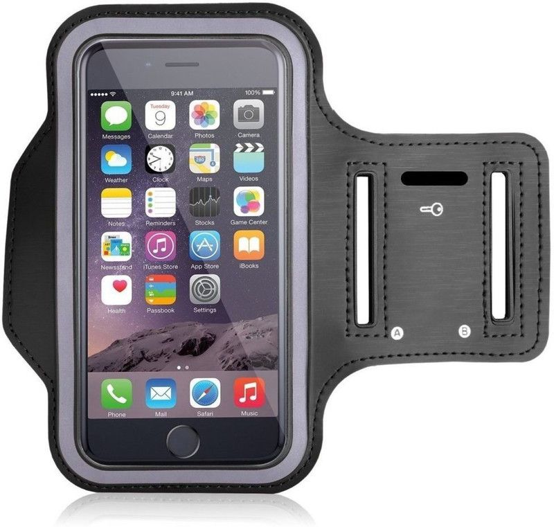 TGK Arm Band Case for Smartphone, Apple iPhone, Samsung Galaxy,Any 4.5 inch to 5.5 inch Mobile  (Black, Pack of: 1)