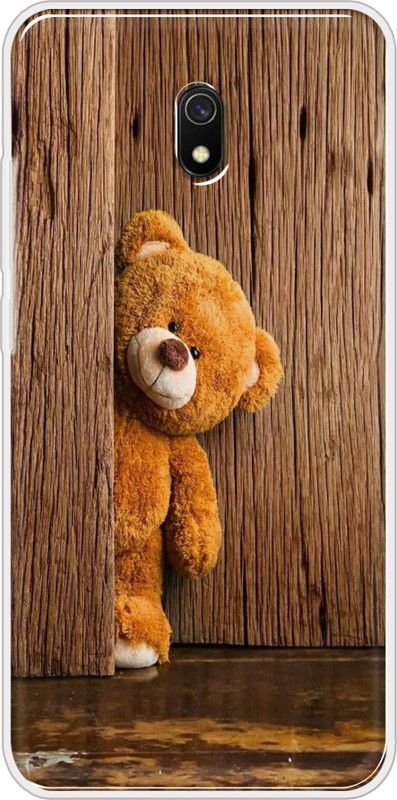 Hansviprint Back Cover for Mi Redmi 8A  (Brown, Grip Case, Silicon, Pack of: 1)