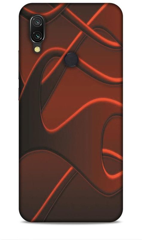 Keviv Back Cover for Redmi 7  (Maroon, 3D Case, Pack of: 1)