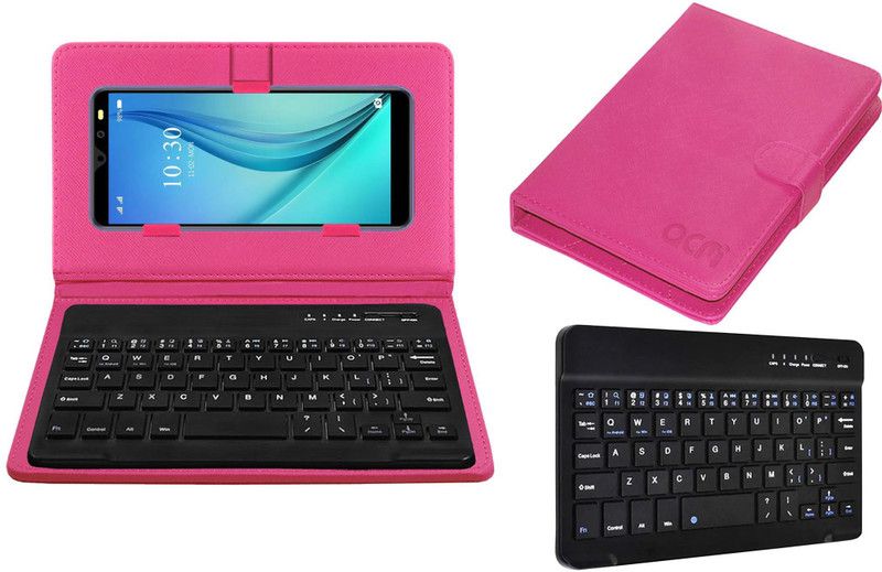 ACM Keyboard Case for Ikall Z3 Pro  (Pink, Cases with Holder, Pack of: 1)