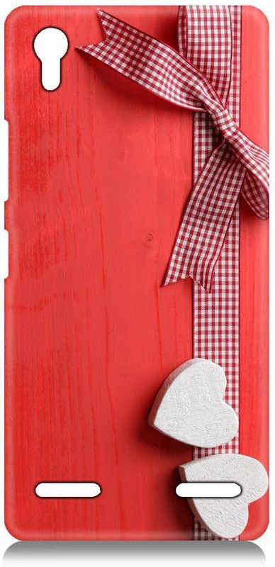 Smutty Back Cover for Lenovo A6010 - Heart Wrap Print  (Multicolor, Hard Case, Pack of: 1)