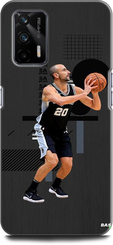 Wall Art Back Cover for Realme X7 Max (5G) Weights, Sports, Basketball  (Multicolor, Dual Protection, Pack of: 1)