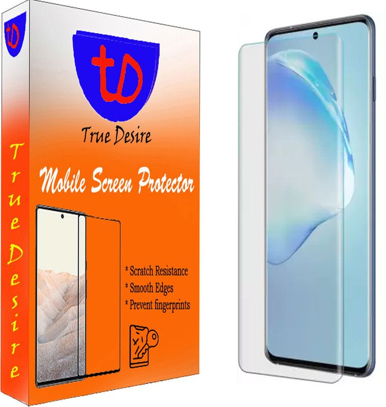 Aadya Alley Tempered Glass Guard for Vivo X60 pro (UV Tempered)  (Pack of 1)