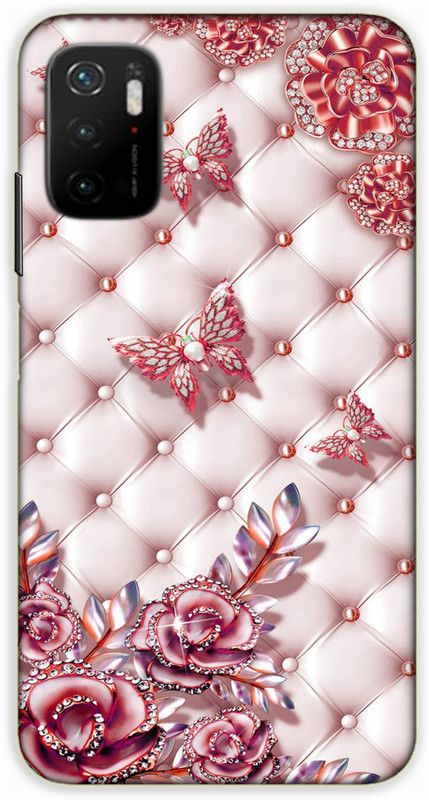 iprinto Back Cover for POCO M3 Pro, POCO M3 Pro 5G Pink Back Cover  (Pink, Hard Case, Pack of: 1)
