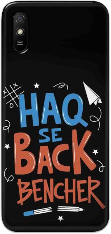 NDCOM Back Cover for Redmi 9A Back Bencher Printed  (Multicolor, Hard Case, Pack of: 1)