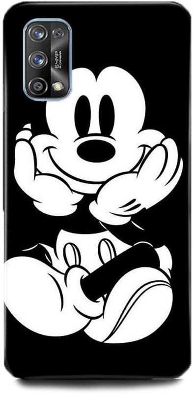 MP ARIES MOBILE COVER Back Cover for realme 7 Pro, Mickey Mouse Art Cartoon Teddy Doll back cover for girls  (Multicolor, Hard Case, Pack of: 1)