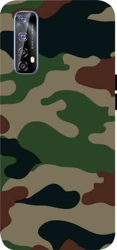 LIKELOOK Back Cover for Realme 7, Realme Narzo 20 Pro, Realme Narzo 30, ( Indian Army )  (Multicolor, Shock Proof, Pack of: 1)