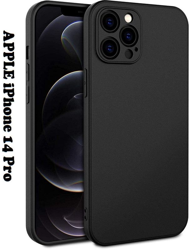 welldesign Back Cover for APPLE iPhone 14 Pro, iPhone 14 Pro  (Black, Shock Proof, Pack of: 1)