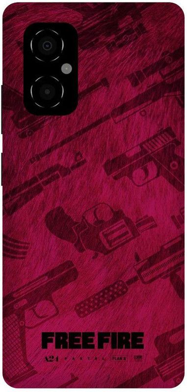 play fast Back Cover for POCO M4 5G, MZB0BRWIN, FREEFIRE, GAME  (Purple, Hard Case, Pack of: 1)