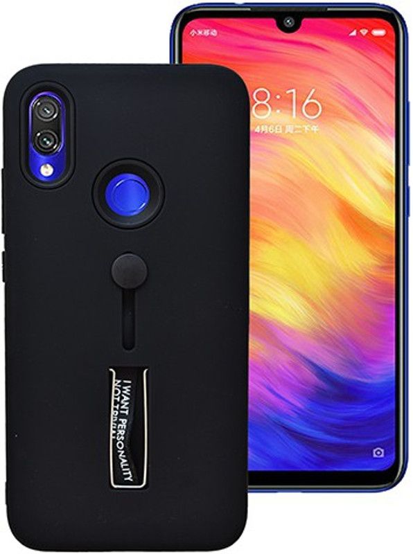 MARSHLAND Back Cover for Mi Redmi Note 7, Mi Redmi Note 7 Pro, Mi Redmi Note 7S  (Black, Grip Case, Pack of: 1)
