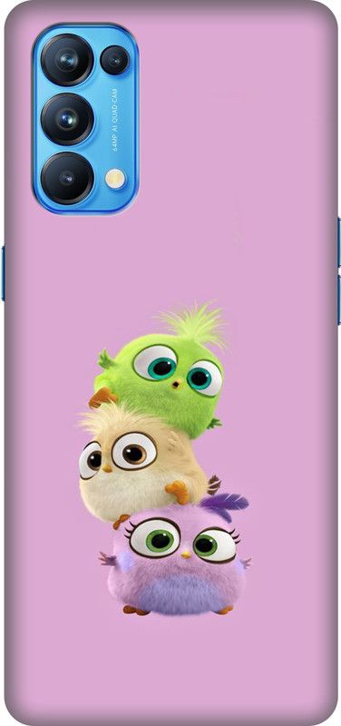 Lilliput Back Cover for Oppo Reno 5 Pro  (Multicolor, Hard Case, Pack of: 1)