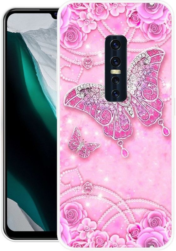 ROSSY Back Cover for Vivo V17 Pro  (Multicolor, Grip Case, Silicon)