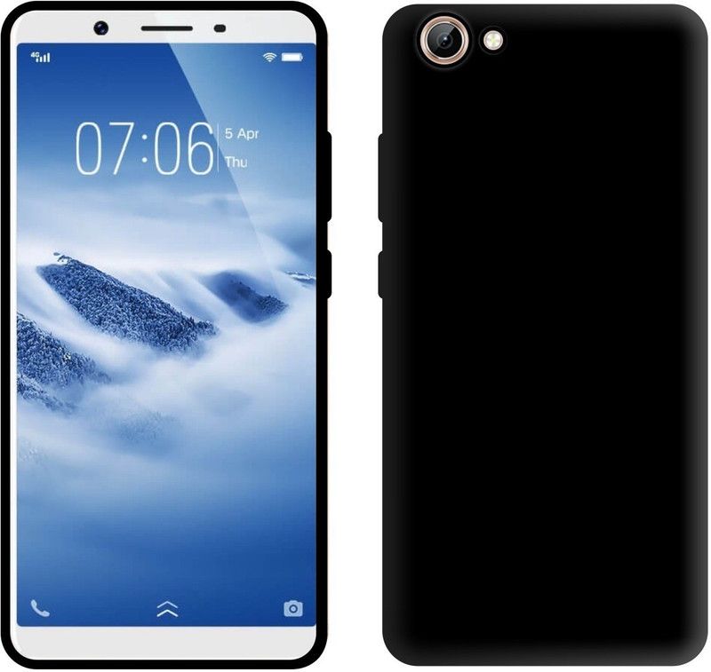 CASE CREATION Back Cover for Vivo Y71 2018  (Black, Grip Case, Pack of: 1)
