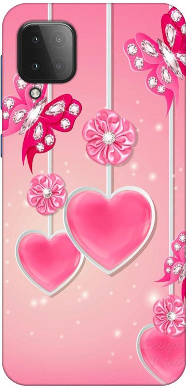 SUPER CASE Back Cover for Samsung Galaxy M12  (Pink, White, Grip Case, Silicon, Pack of: 1)