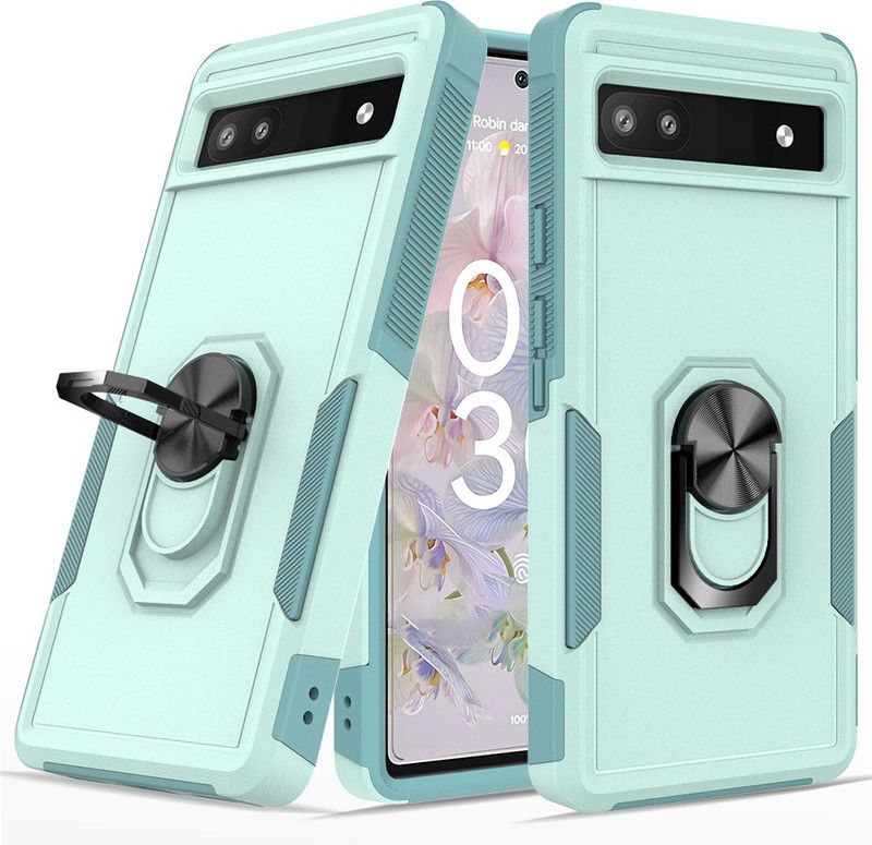 Cubix Back Cover for Google Pixel 6A  (Beige, Shock Proof, Pack of: 1)