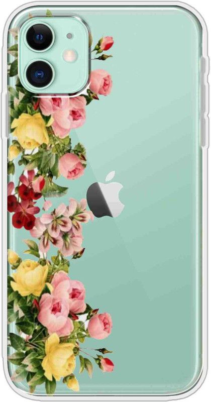 Snazzy Back Cover for Apple iPhone 11  (Transparent, Grip Case, Silicon, Pack of: 1)