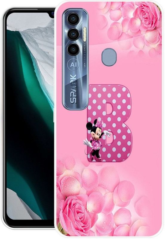 BLUEBUG Back Cover for Tecno Spark 7 Pro  (Multicolor, Grip Case, Silicon, Pack of: 1)