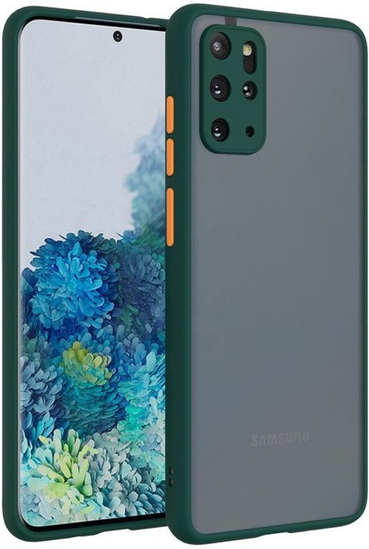 MOBIRUSH Back Cover for Samsung Galaxy S20  (Green, Camera Bump Protector, Pack of: 1)